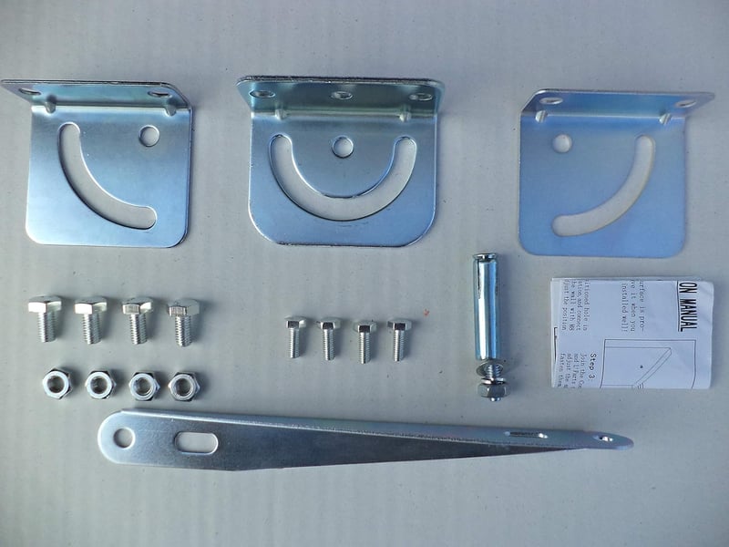 SNS SAFETY LTD 45 cm-es domború közlekedési tükör fali tartóval