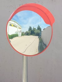 SNS SAFETY LTD 45cm Konvex Közlekedési Biztonsági Tükör Állítható Tartóval 2