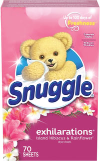 Snuggle Szövetmegpuhító Szárítógép Lapok Trópusi Virág Illattal 2