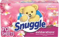 Snuggle Szövetmegpuhító Szárítógép Lapok Trópusi Virág Illattal 1