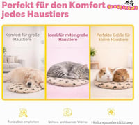 Snugglesafe rózsaszín mikrohullámú melegítő párna kisállat fekhelyhez melegítő betét 5