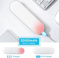 SOAIY 2db LED Érintésérzékeny Szekrénylámpa USB Töltésű 5 Szín Dimmer Mágneses Szalag Konyha Hálószoba 7