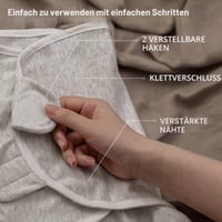Soarwg Sac de înfășat pentru bebeluși, 0-3 luni, 2 bucăți, bumbac 5