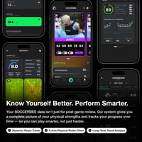 GPS Tracker și Vestă SOCCERBEE Pro 2 pentru Fotbaliști și Sportivi de Performanță - Mărimea XS - Pentru Fotbal, Rugby, Hochei 6