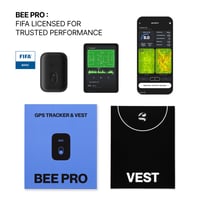 GPS Tracker și Vestă SOCCERBEE Pro 2 pentru Fotbaliști și Sportivi de Performanță - Mărimea XS - Pentru Fotbal, Rugby, Hochei 3