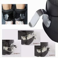 Ghete de Inversie Anti-Gravitaționale Socpuro - Antrenament Abdomen, Sit-up, Echipament Fitness pentru Terapie cu Agățare de Bară, Echipament pentru Antrenamentul Core 6