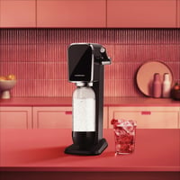 SodaStream 1-litrová plastová fľaša na perlivú vodu z Tritanu - čierna, 2 ks, vhodná do umývačky riadu, bez BPA, pre výrobníky sódy TERRA, ENSO, GAIA, ART 2