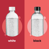 SodaStream 1-litrová plastová fľaša na perlivú vodu z Tritanu - čierna, 2 ks, vhodná do umývačky riadu, bez BPA, pre výrobníky sódy TERRA, ENSO, GAIA, ART 5