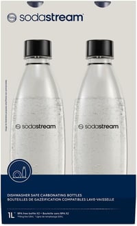 SodaStream 2 db mosogatógépben mosható palack Duo Terra E-Terra Art Gaia 3