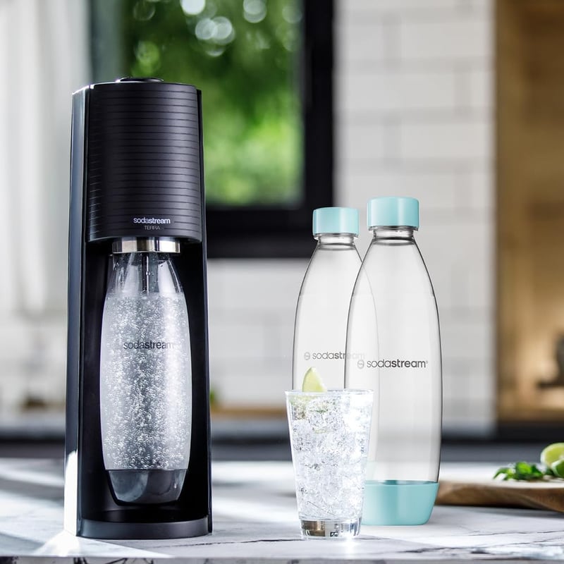SodaStream 2 db mosogatógépben mosható palack Duo Terra E-Terra Art Gaia