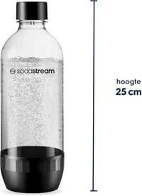 SodaStream Classic 1L szódavíz palack 3db szett, BPA mentes, mosogatógépben mosható 5