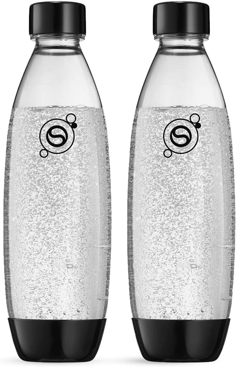 SodaStream DuoPack Fuse 2x1L Műanyag Palack - Mosogatógépben Mosható BPA Mentes - 2 Pack