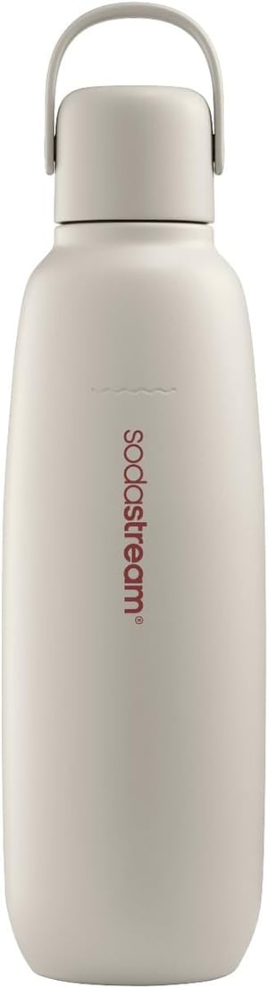 SodaStream Fizz & Go Cool termos boca od nehrđajućeg čelika - boja pijeska - 0,9 L