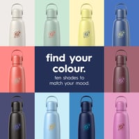 Nerezová fľaša na sódu SodaStream Fizz & Go Cool 0,9 l, dvojstenná termo fľaša, Blueberry, kompatibilná s DUO, TERRA, ART 8