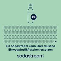 Nerezová fľaša na sýtenie vody SodaStream Fizz&Go Easy Mix — Fľaša je trochu poškriabaná a vidno na nej zaschnuté kvapky vody (stav: pozri 2. obrázok) 7