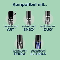 Nerezová fľaša na sýtenie vody SodaStream Fizz&Go Easy Mix — Fľaša je trochu poškriabaná a vidno na nej zaschnuté kvapky vody (stav: pozri 2. obrázok) 4