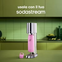 Termoska na sýtené nápoje SodaStream Fizz & Go z nehrdzavejúcej ocele, 0,9 l, dvojstenná tepelná izolácia, farba Guava Pink, pre modely DUO, TERRA, ART, ENSO 4