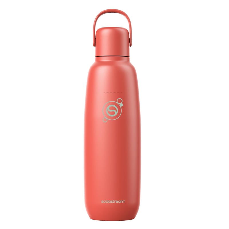 SodaStream Fizz & Go termos boca od nehrđajućeg čelika 0,9 L - boja narančaste papaje, za gazirane napitke