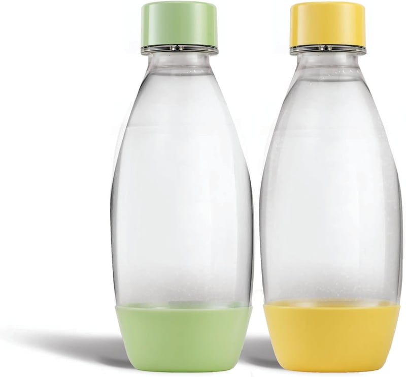 SodaStream Fuse 2x0,5L mosogatógépben mosható palack Gaia Terra Art Enso kompatibilis - Modern, Functional, Playful, Youthful