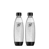 SodaStream Fuse višekratna boca za gaziranje, crna - 1 L, 2 kom. 1