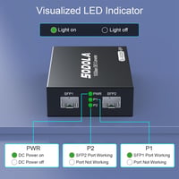 Sodola 10G SFP+ Media Converter szett 10GBase-T és 10GBase-SR optikai modulokkal 3