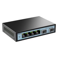 SODOLA 2.5G Webovo Spravovateľný Switch - 4 x 2.5G RJ45 + 2 x 10G SFP+ Port, 60Gbps Pásmo, Podpora VLAN/QoS, Kovové Šasi, Sieťový Prepínač 1