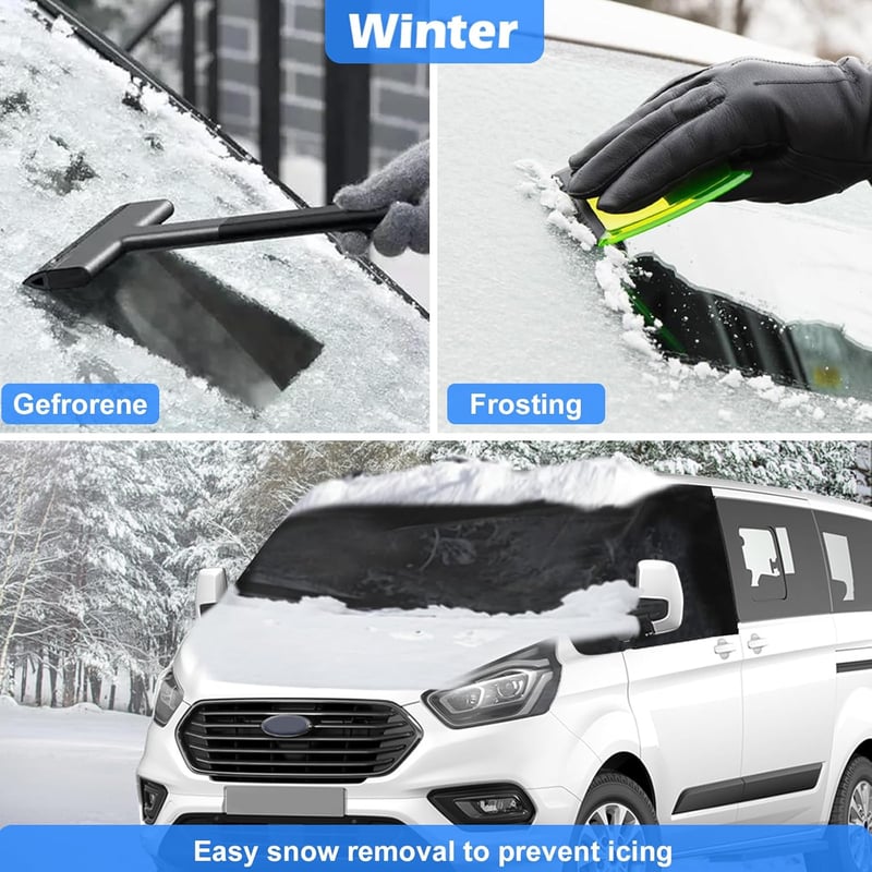 Soekodu Ford Transit Custom szélvédő takaró 2012-2022 UV védelem