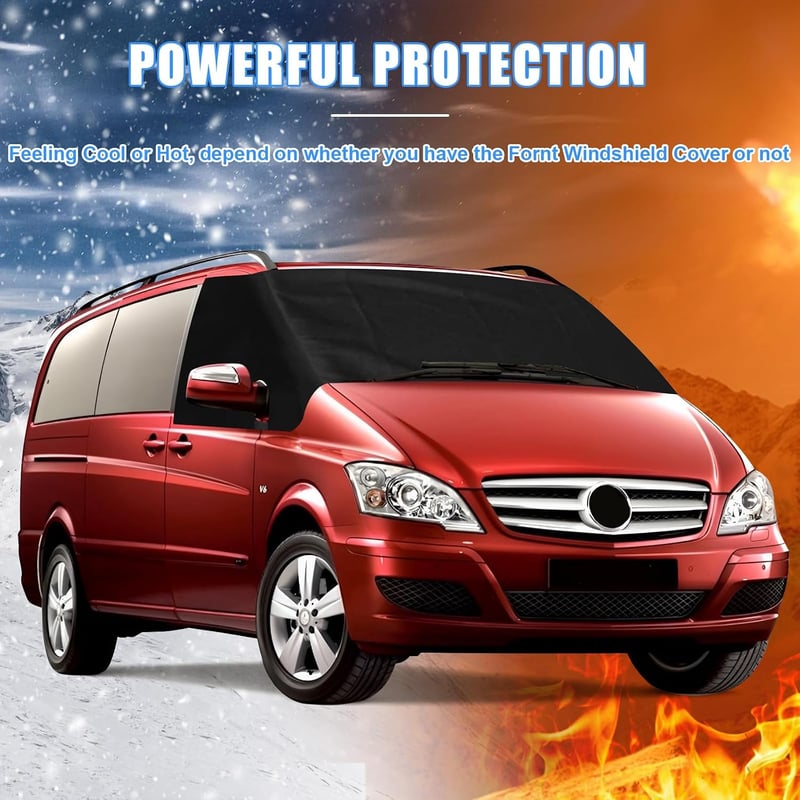 Soekodu Mercedes-Benz VITO II W639 szélvédő takaró 2003-2014, UV védelem