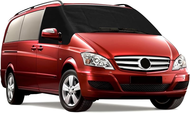 Soekodu Mercedes-Benz VITO II W639 szélvédő takaró 2003-2014, UV védelem