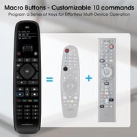 SofaBaton U2 Univerzális Háttérvilágított Távirányító Makró Gombokkal és App Vezérléssel 6