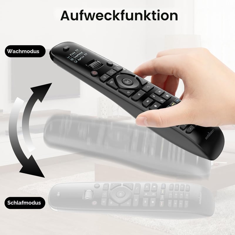 SofaBaton U2 Univerzális Háttérvilágított Távirányító Makró Gombokkal és App Vezérléssel