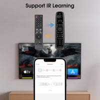 SofaBaton U2 Univerzális Háttérvilágított Távirányító Makró Gombokkal és App Vezérléssel 3