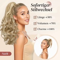 Sofeiyan 43 cm príčesok na zapletanie, clip-in predĺženie vlasov 4