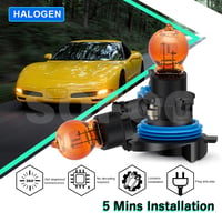 SOFOC HP24W 12V PG20-1 blikajúca oranžová žiarovka pre modely C5 – 2 ks 5