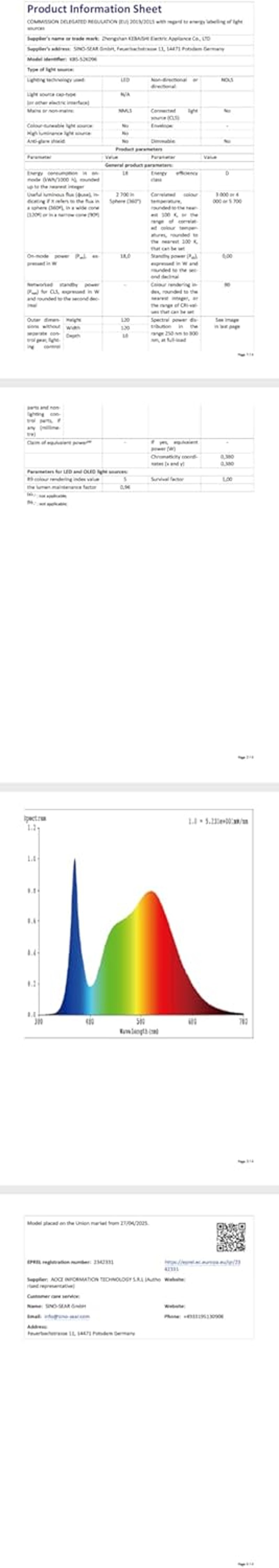 Sofucor 132 cm Mennyezeti Ventilátor Lámpával, Távirányítóval, 6 Fokozat, Időzítő, Hálószobához