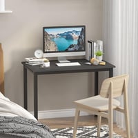 Birou pentru calculator sogesfurniture AC3B-100-SF - negru - 100x60x75 cm 8