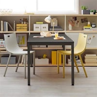 Birou pentru calculator sogesfurniture AC3B-100-SF - negru - 100x60x75 cm 4