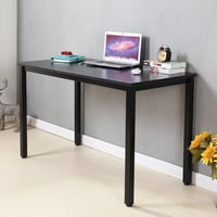 Birou pentru calculator sogesfurniture AC3B-100-SF - negru - 100x60x75 cm 2