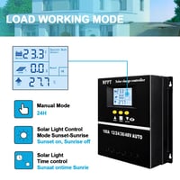 SOGTICPS 100A MPPT solarni regulator punjenja 12V 24V 36V 48V s LCD zaslonom, 100V maksimalni ulaz, dual USB, za olovne i litijske baterije 6