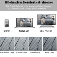 Față de pernă pentru dormit lateral Soifox 40x145 cm, 2 bucăți, gri, cu fermoar, 100% microfibră, hipoalergenică 7
