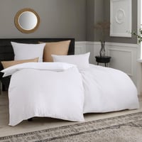 Obliečky na vankúše Soifox 80x80 cm biele, sada 2 ks – 100% mikrovlákno, nežehlivé, nemačkavé, so zipsom 5