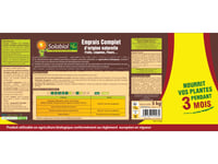 Solabiol Univerzálne komplexné hnojivo v mini granuláte – Ovocie, zelenina, kvety – Pre ekologické poľnohospodárstvo – 5 kg 2