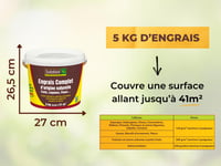 Solabiol Univerzálne komplexné hnojivo v mini granuláte – Ovocie, zelenina, kvety – Pre ekologické poľnohospodárstvo – 5 kg 8