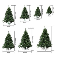 Umelý vianočný stromček SOLAGUA NAVIDAD s trblietavými bielymi ihličkami, kovový stojan, 180 cm, 477 vetiev 5