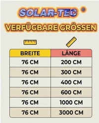 SOLAR-TEC zrcalna folija za prozore 300 x 76 cm samoljepljiva, 99 posto UV zaštita, zaštita od pogleda, 55 posto toplinska refleksija, zaštita od sunca 5