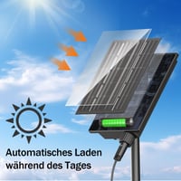 SOLARBABY Solarni božićni svjetlosni niz za vanjsku upotrebu, 40 m, 400 LED šarenih lampica, IP65 vodootporne, 19 načina rada, s daljinskim upravljačem, za vrt, balkon, terasu, party dekoraciju 7