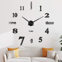 SOLEDI 3D falióra matrica szett DIY dekoráció otthonhoz irodához 1