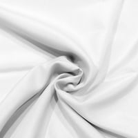 Soleil d'ocre Alix Fehér Vízlepergető Négyzet Asztalterítő 140x240 cm - 2-140 x 240 cm, White 3