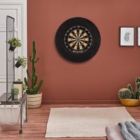 Solid Success Fekete Darts Védőgyűrű - Professzionális Fali Védelem, 3,5 cm Vastag EVA Anyag, Kiegészítő Rögzítés Nélkül, Dartábla Védőkeret 4