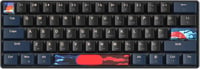 SOLIDEE 61 gombos mechanikus gaming billentyűzet piros kapcsolóval LED háttérvilágítással 3